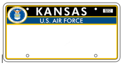 Kansas license plate design example 2
