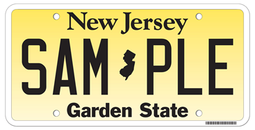 New Jersey License Plate Design and Types