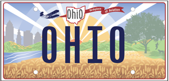 Ohio License Plate Format and Design